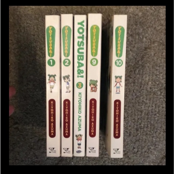 YOTSUBA &! MANGA Paperback Volumes 1, 2, 3, 9, 10 Kiyohiko Azuma ENGLISH 5-Books - Picture 3 of 16